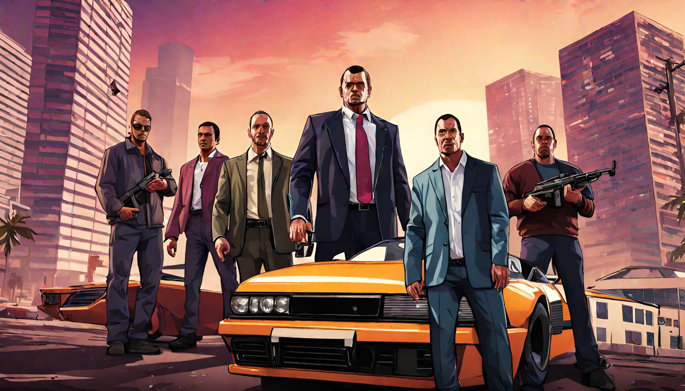 gta 6 gaming poster