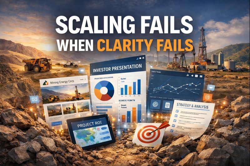 mining and energy scaling marketing gaps and for investors